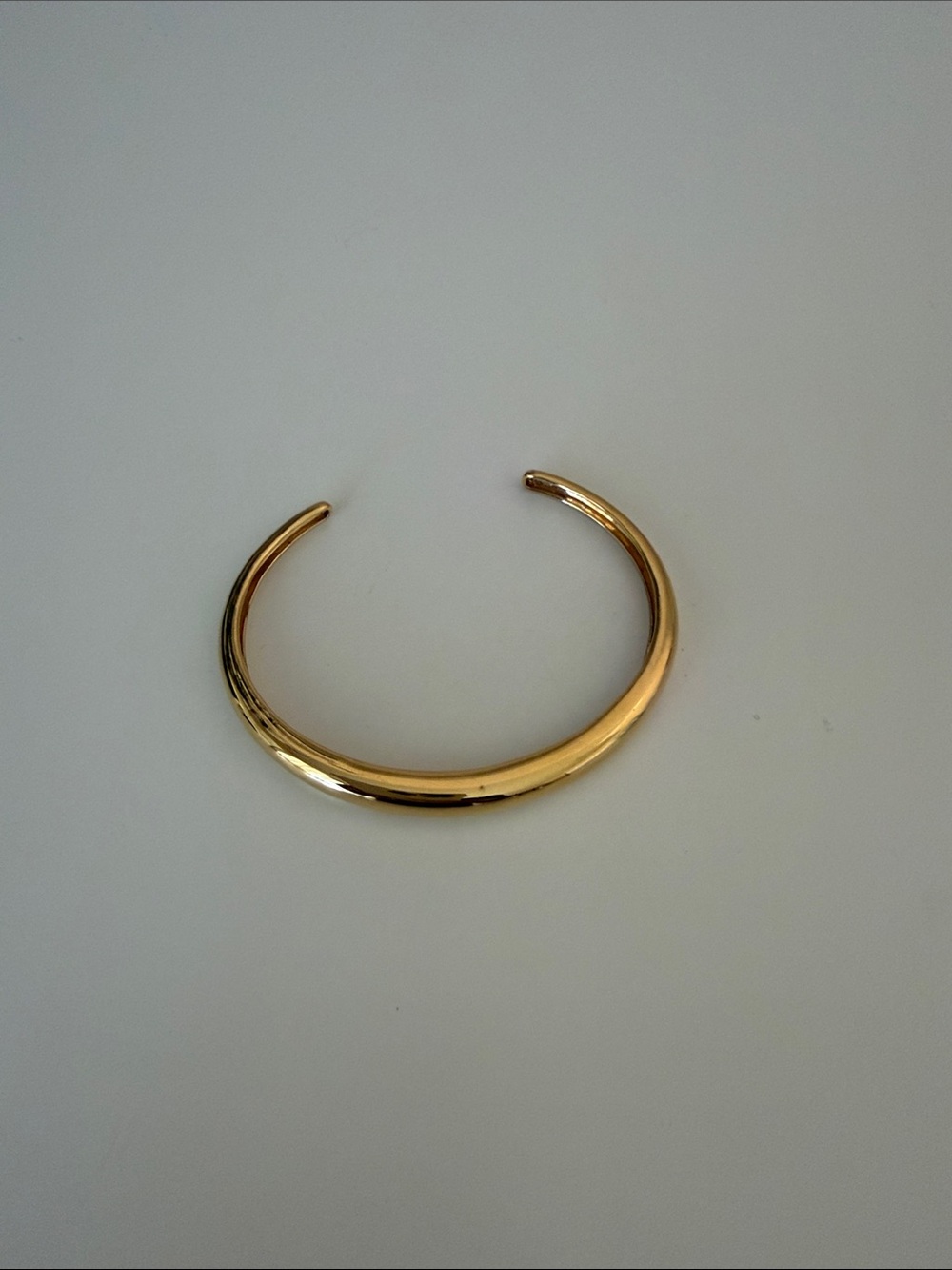 Mejuri Gold Dome Cuff Bracelet